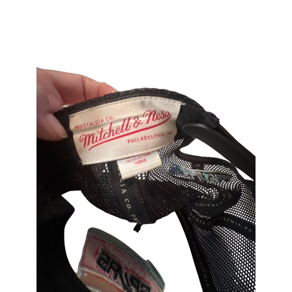 Mitchell & Ness San Antonio Spurs Snapback Hat Tropical Print - Picture 4 of 4